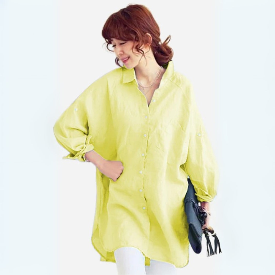 SCARLETT | OVERSIZED LINEN SHIRT