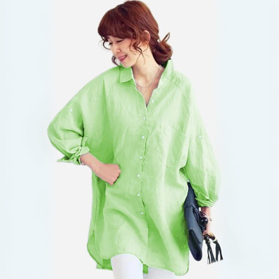 SCARLETT | OVERSIZED LINEN SHIRT