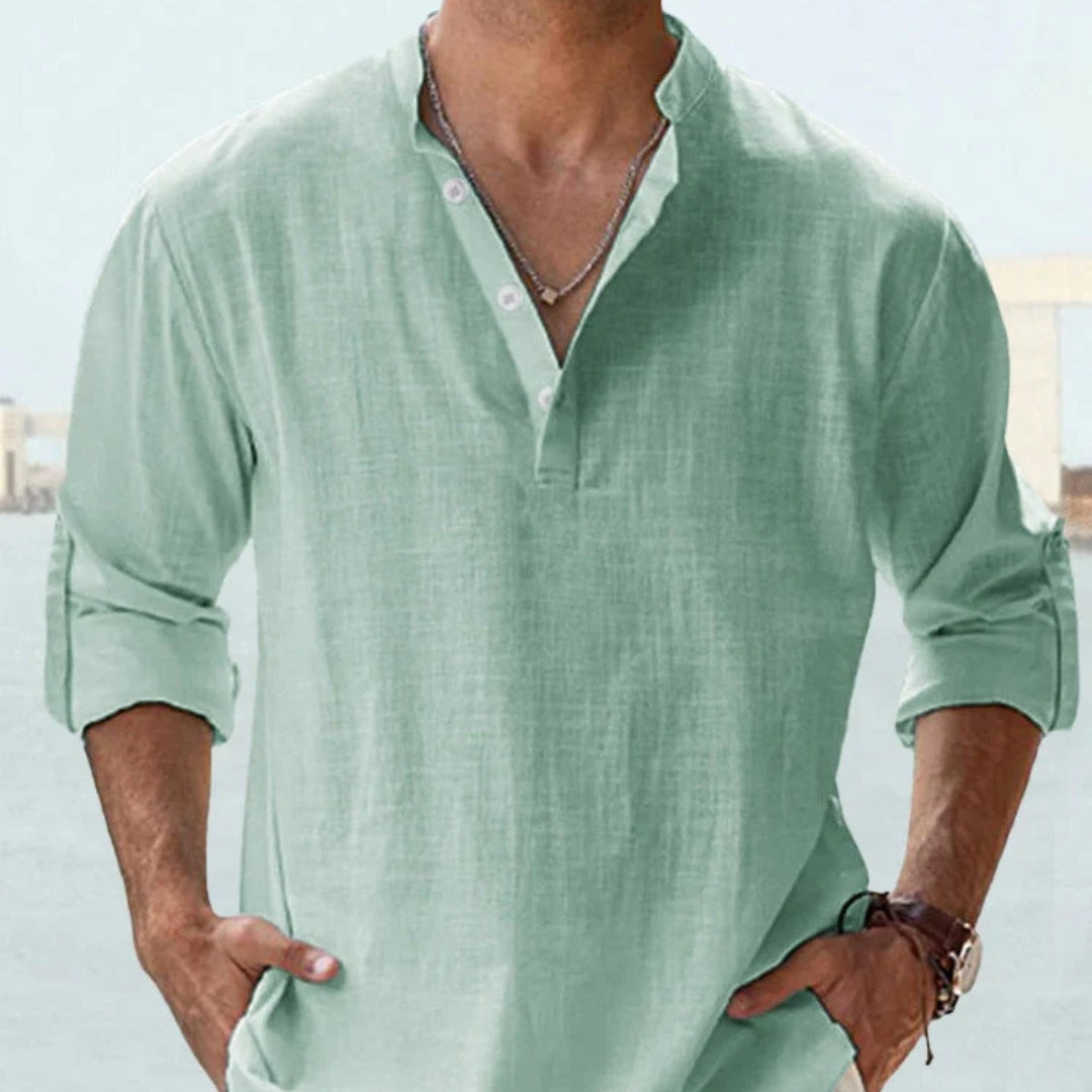 RYAN | LIGHT LINEN OVERSHIRT