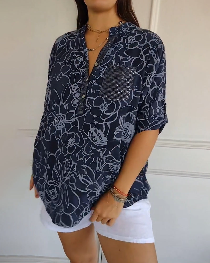 SCARLETT | FLORAL PRINT BLOUSE