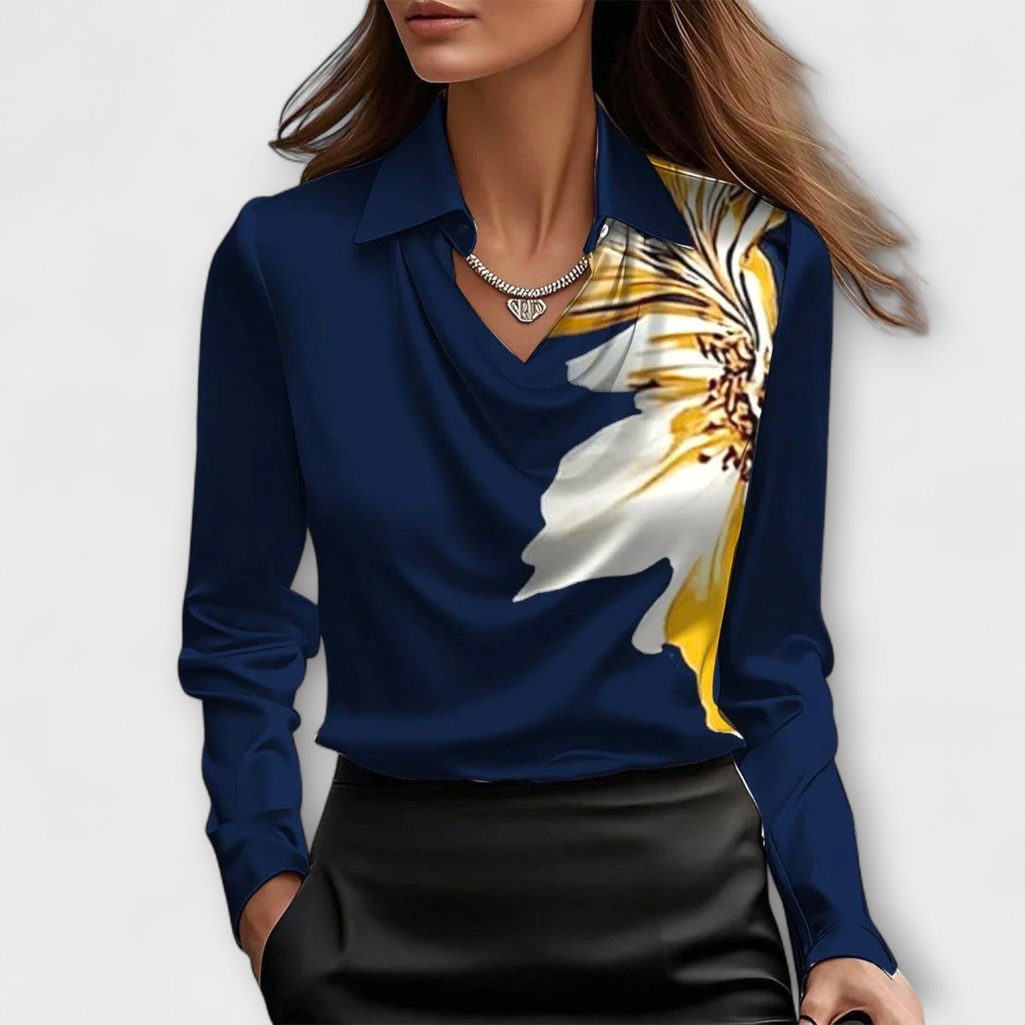 MADISON | SHINY BLOUSE