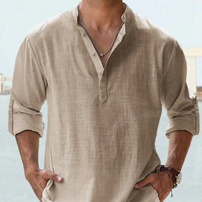 RYAN | LIGHT LINEN OVERSHIRT