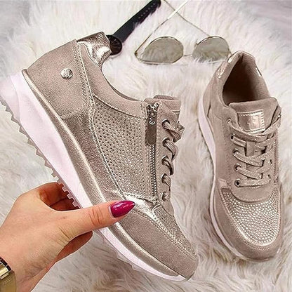 SOPHIE | ZIP UP ORTHOPEDIC SNEAKERS