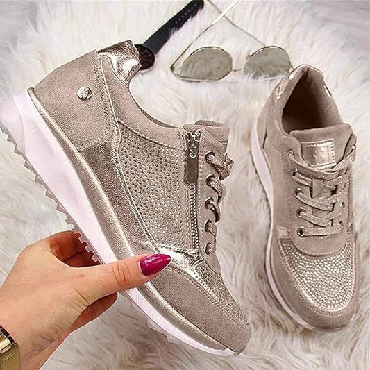 SOPHIE | ZIP UP ORTHOPEDIC SNEAKERS