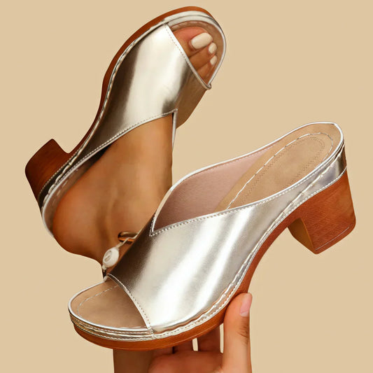 SOPHIE | THICK HEEL SANDAL