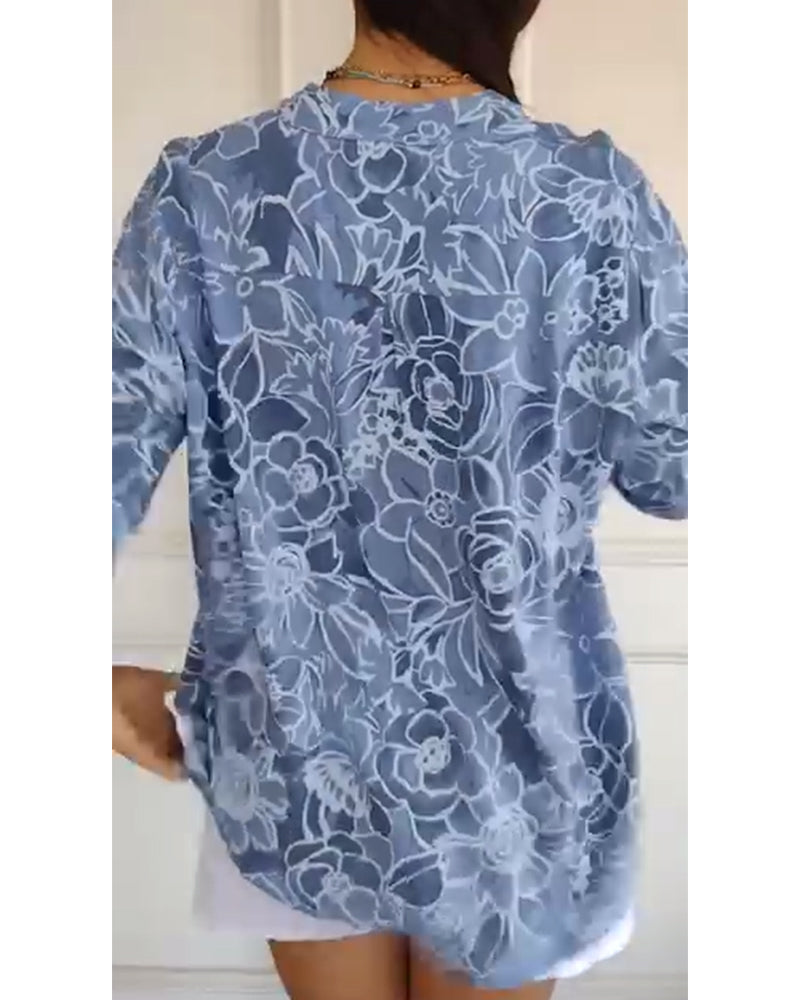 SCARLETT | FLORAL PRINT BLOUSE