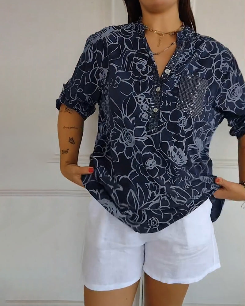 SCARLETT | FLORAL PRINT BLOUSE