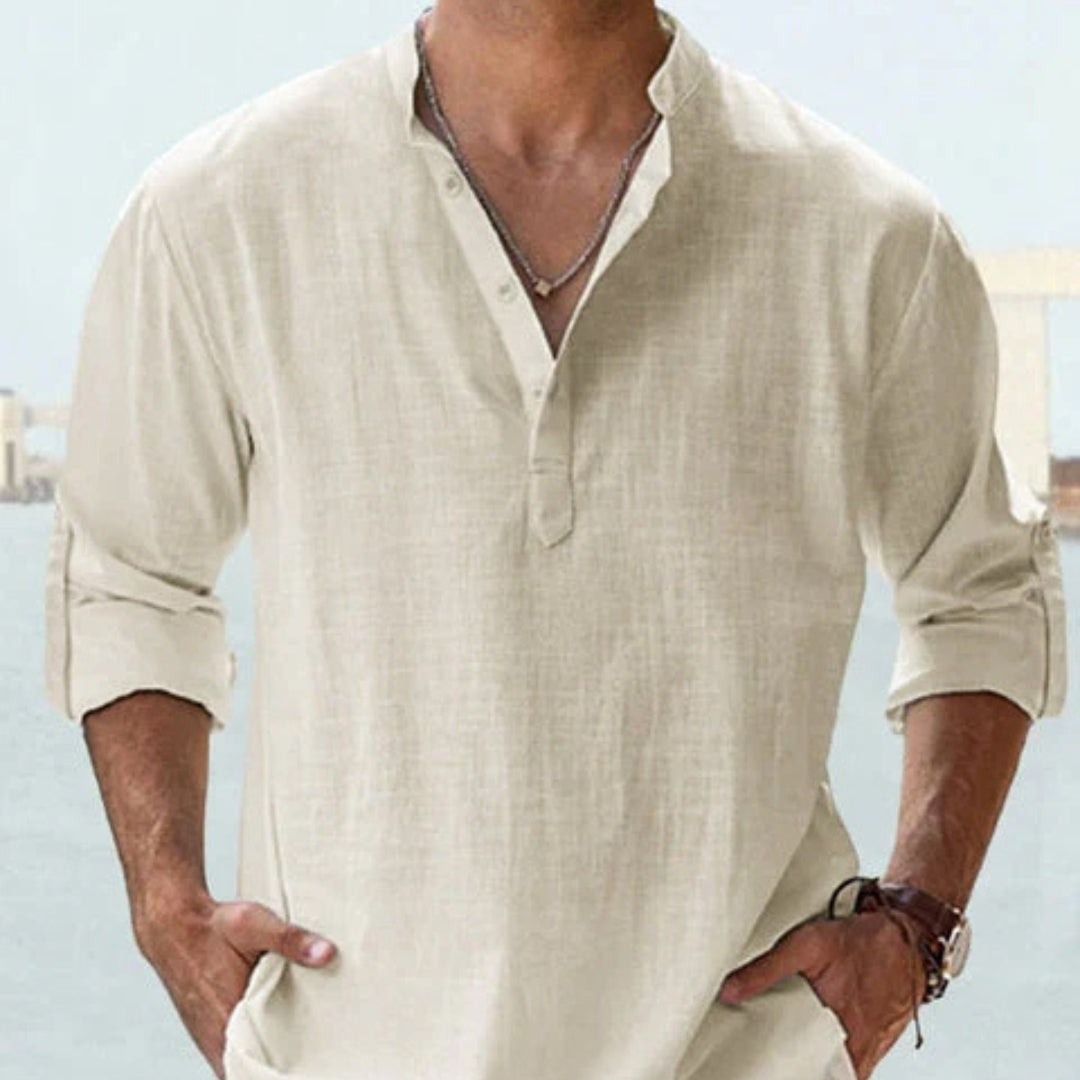 RYAN | LIGHT LINEN OVERSHIRT