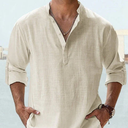 RYAN | LIGHT LINEN OVERSHIRT