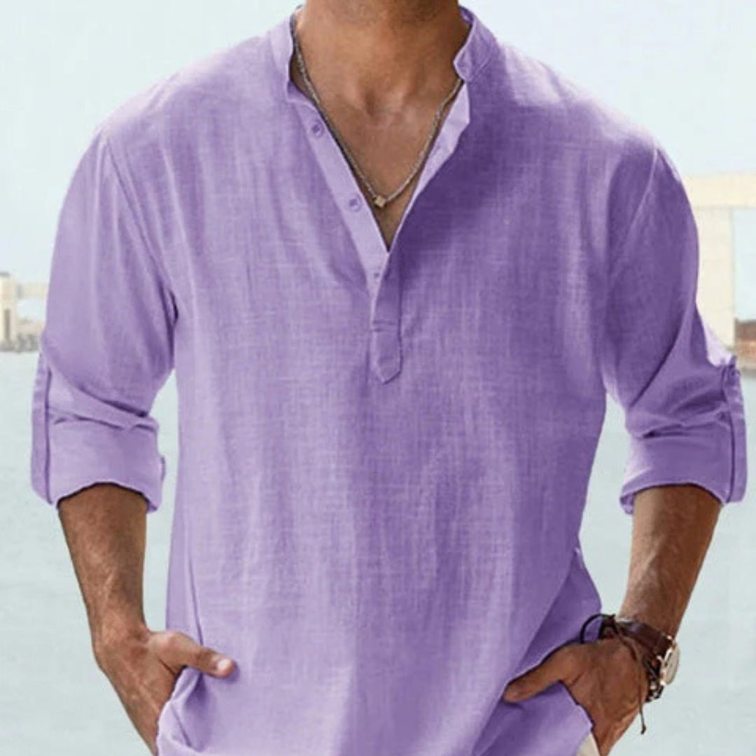 RYAN | LIGHT LINEN OVERSHIRT