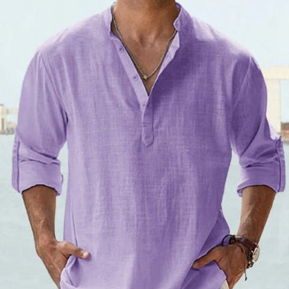 RYAN | LIGHT LINEN OVERSHIRT