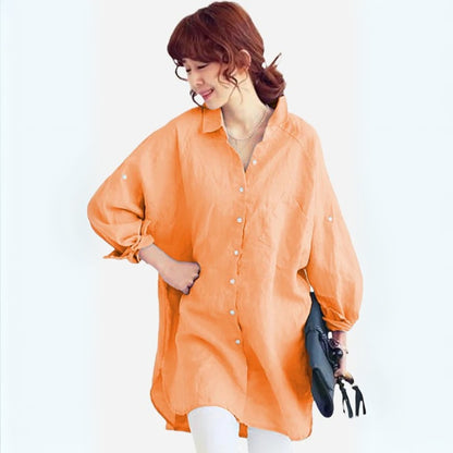 SCARLETT | OVERSIZED LINEN SHIRT