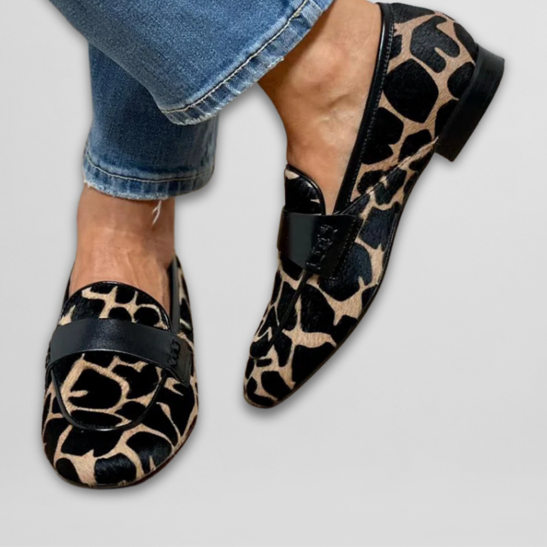 ZOE | LEOPARD PRINT LOAFERS