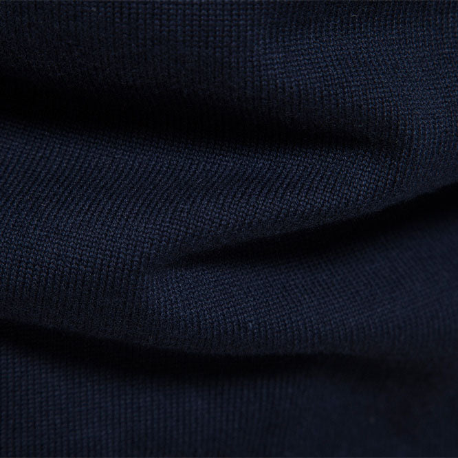DAVID | COTTON HALF ZIP SWEATER