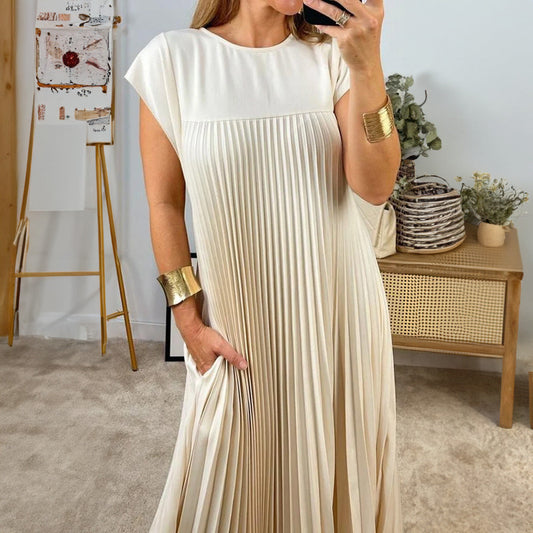 EMILY | STRIPED MIDI DRESS