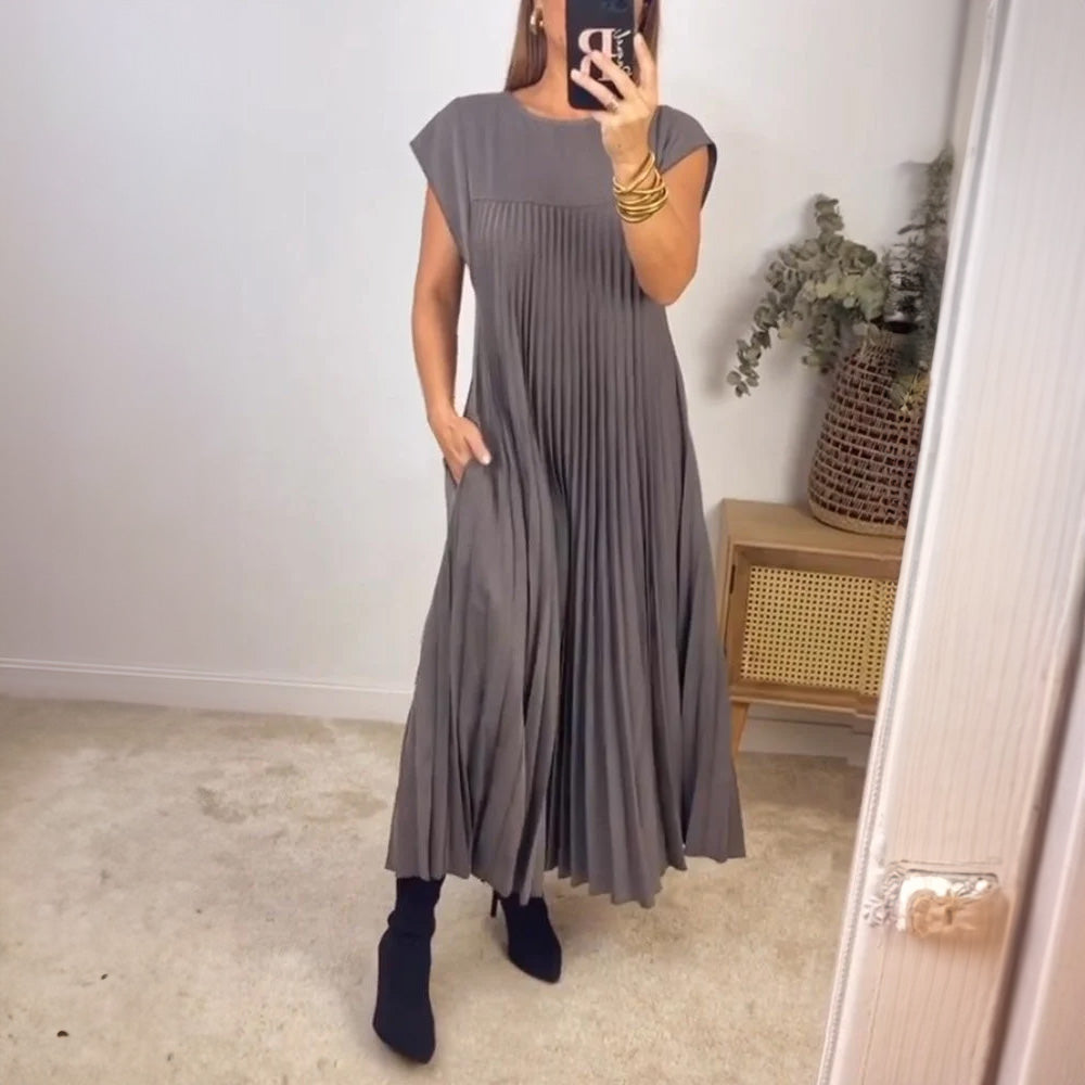 EMILY | STRIPED MIDI DRESS