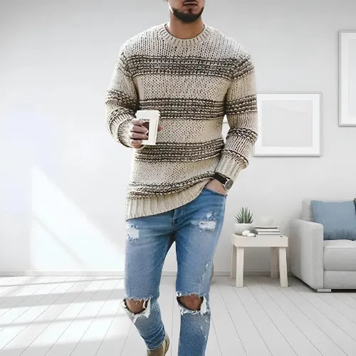 JAY | CHUNKY KNIT SWEATER