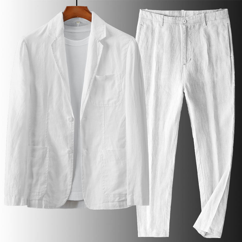 BLAKE | LINEN SUIT SET