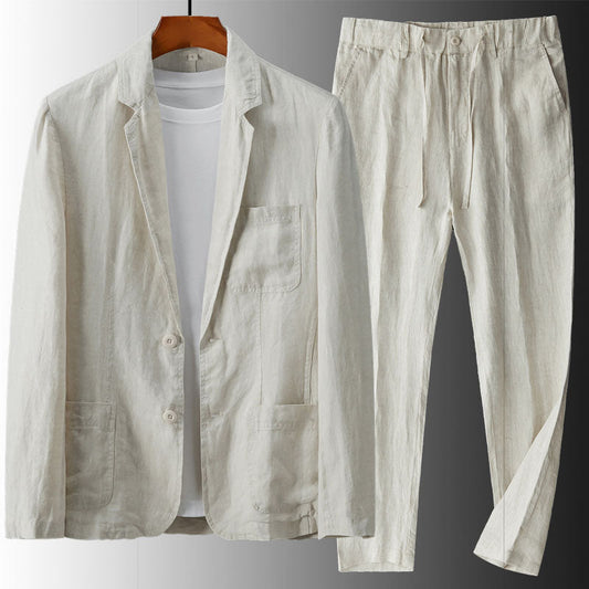 BLAKE | LINEN SUIT SET