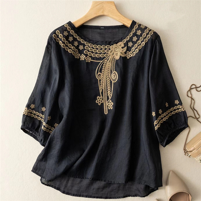 CATE | LINEN BLOUSE
