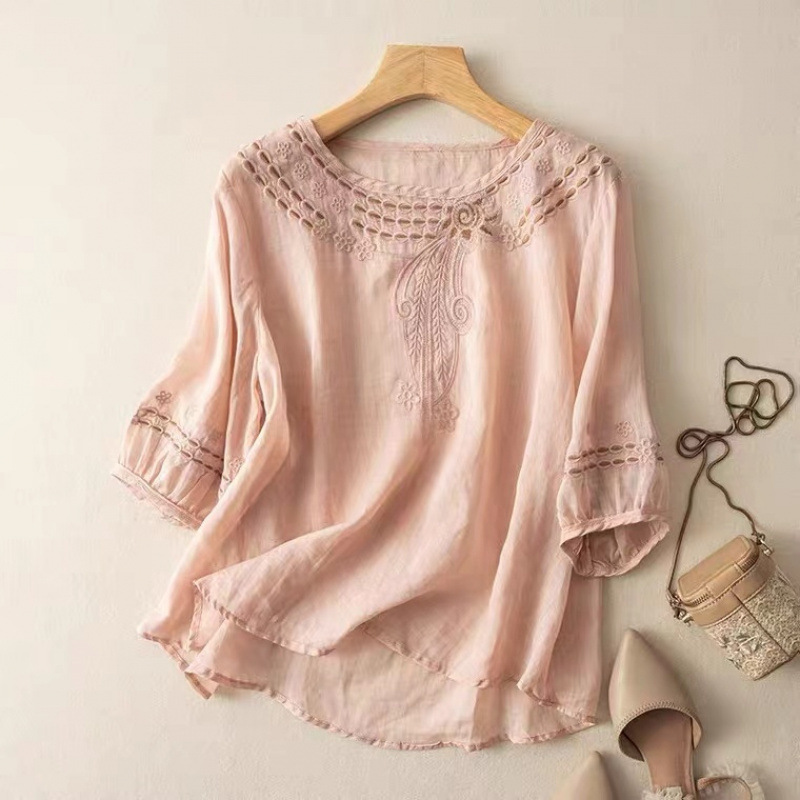CATE | LINEN BLOUSE