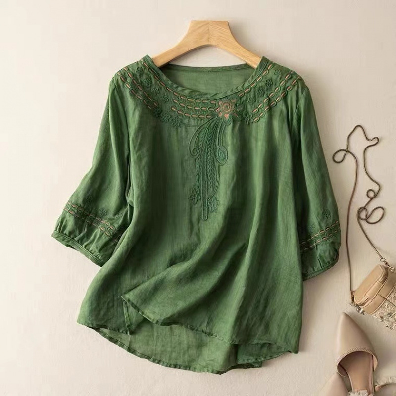 CATE | LINEN BLOUSE