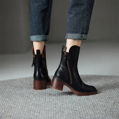 SAGE | SLEEK ANKLE BOOTS