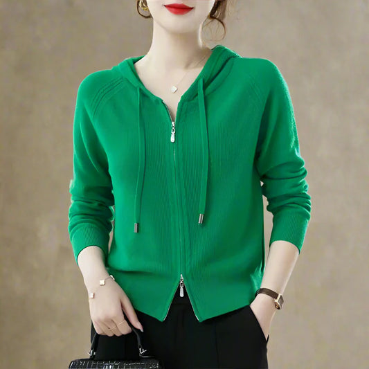 HANNAH | LOFT KNIT HOODIE