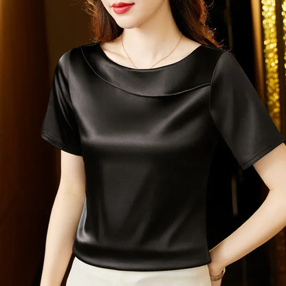 HARRIET | SATIN SHIRT