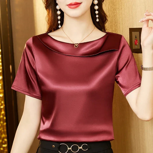 HARRIET | SATIN SHIRT