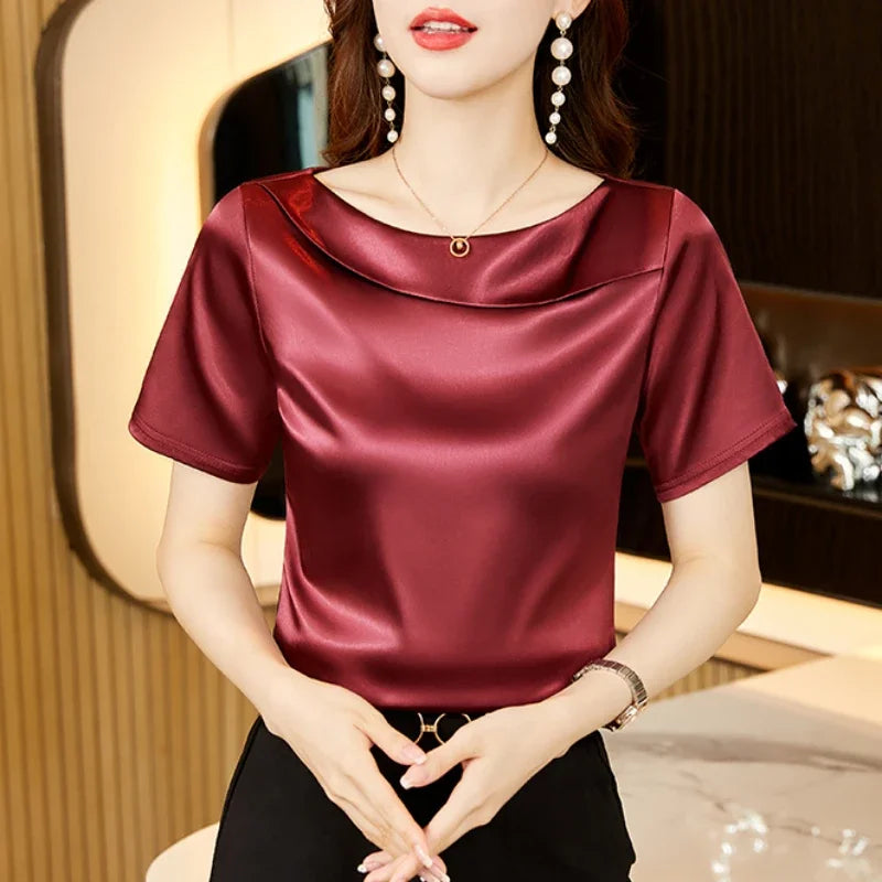 HARRIET | SATIN SHIRT