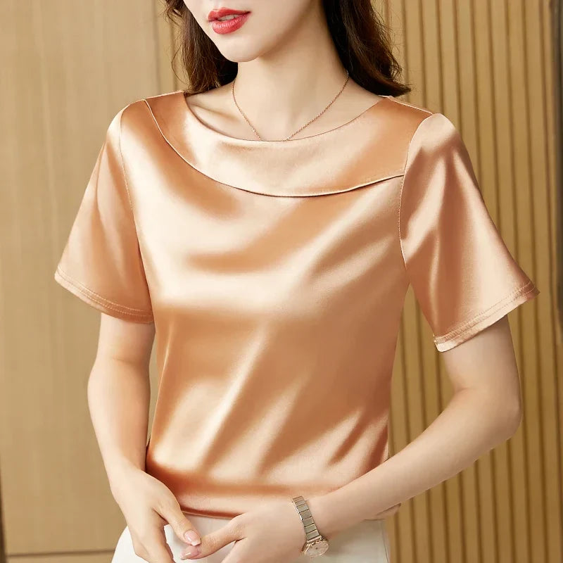HARRIET | SATIN SHIRT