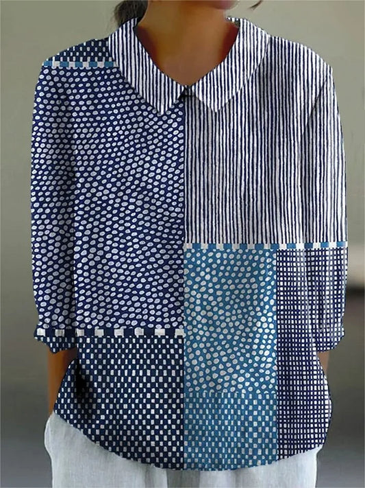 TAMARRA | VINTAGE COLORFUL BLOUSE
