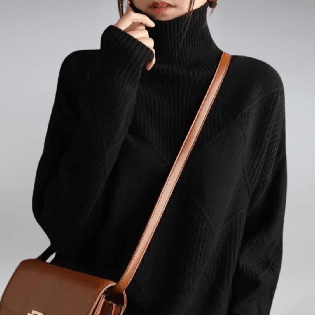 ZOE | SOFT TURTLENECK SWEATER