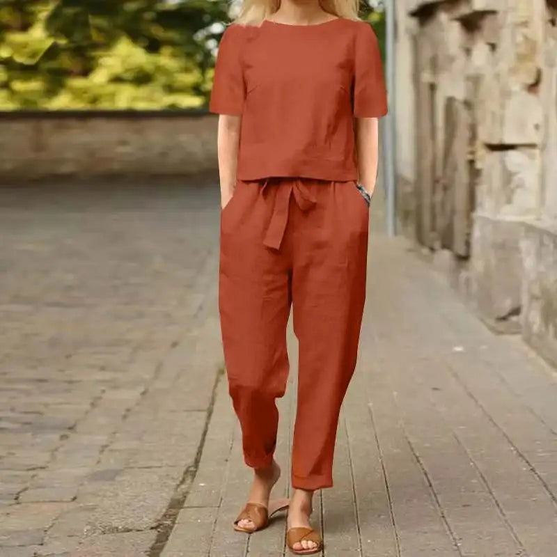 EMILY | BLOUSE AND PANTS SET