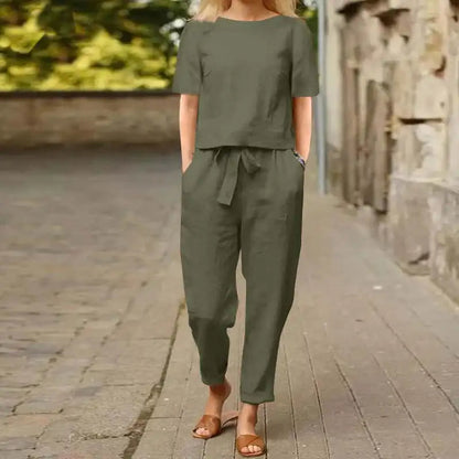 EMILY | BLOUSE AND PANTS SET
