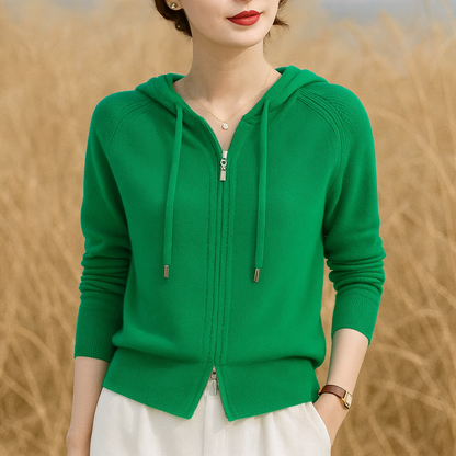 HANNAH | LOFT KNIT HOODIE