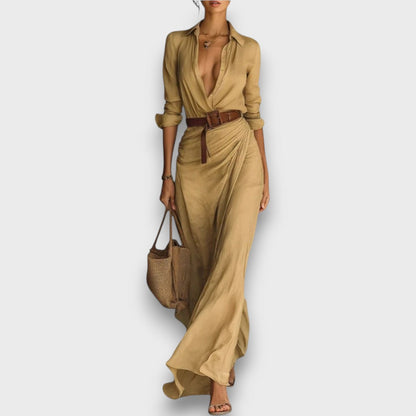 MIA | WICKELKLEID MIT TAILLENGÜRTEL