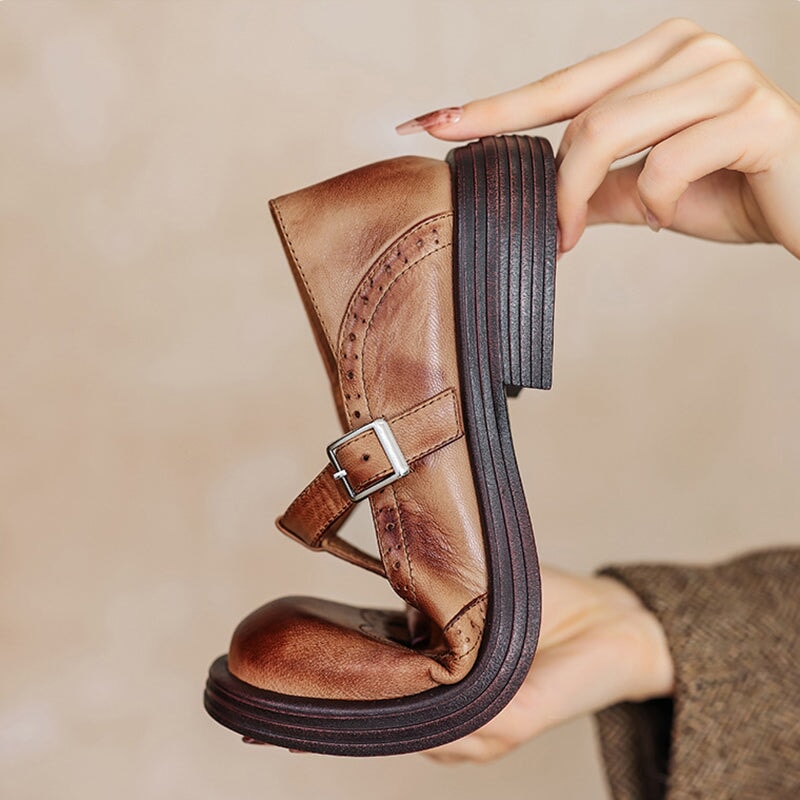 SOPHIA | ELEGANTE MARY JANES AUS LEDER