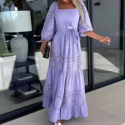 EMILY | LACE MIDI DRESS