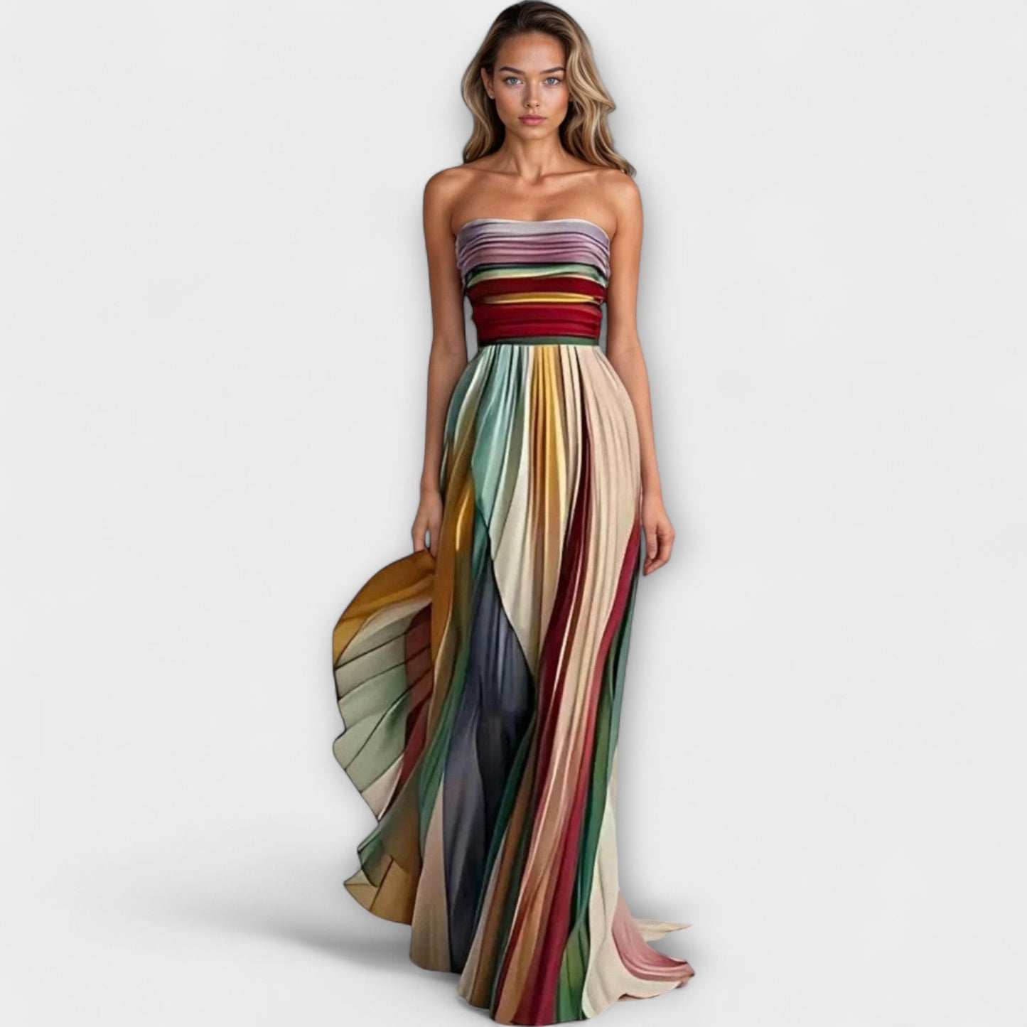 MIA | COLOURFUL SLEEVELESS DRESS