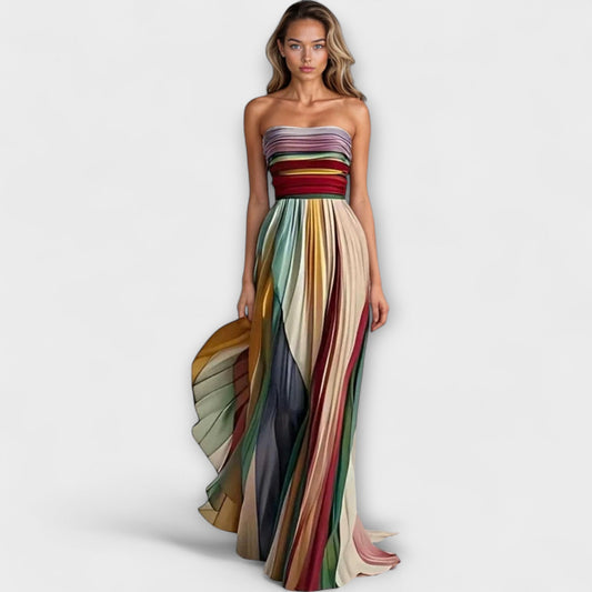 MIA | COLOURFUL SLEEVELESS DRESS